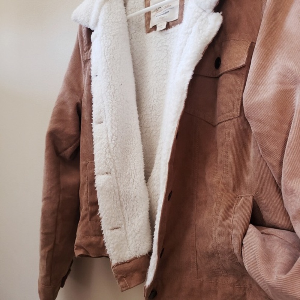 Corduroy jacket, used once, Ashely Sunrise Collection